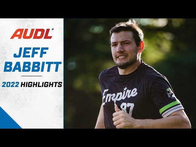 2022 AUDL: Jeff Babbitt highlights