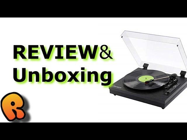 The Archeer Turntable Un-boxing & Review!  Record-ology Deluxe