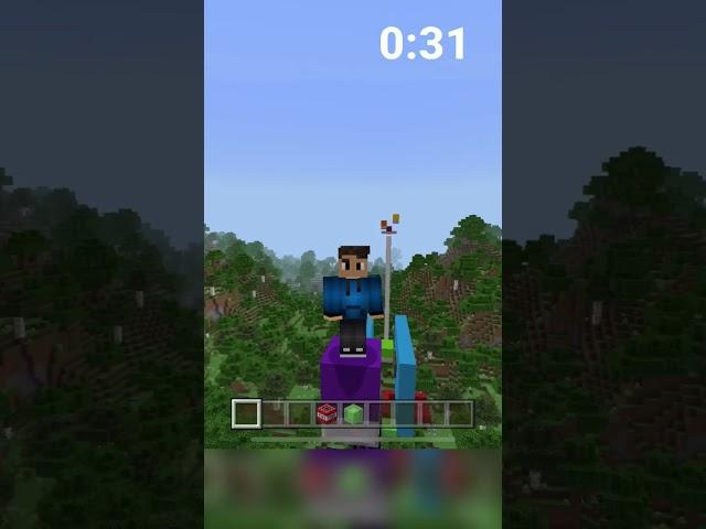 Hold Your Breath! HARD MODE #minecraft #shorts #tiktok #jkbeast27