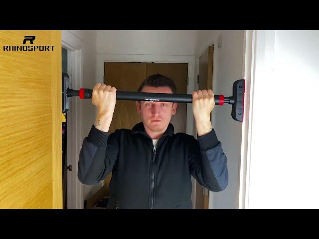 Pull Up Bar Review (Best Doorway Pull Up Bar) RHINOSPORT Pull Up Bar P5
