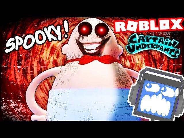 Spooky Evil CAPTAIN UNDERPANTS MOVIE Obby in Roblox