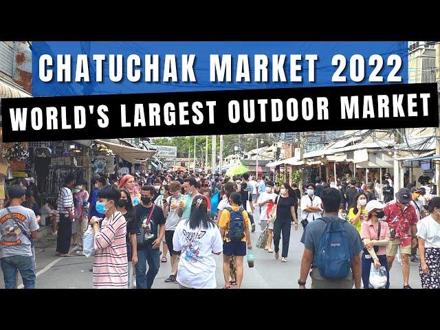 The world's largest market, Chatuchak Weekend Market