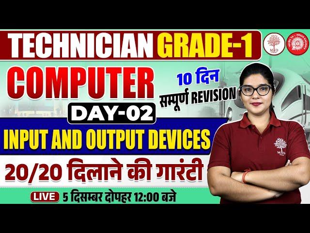 TECHNICIAN GRADE 1 COMPUTER 2024 | RRB TECHNICIAN GRADE 1 COMPUTER | COMPUTER TECHNICIAN GRADE 1