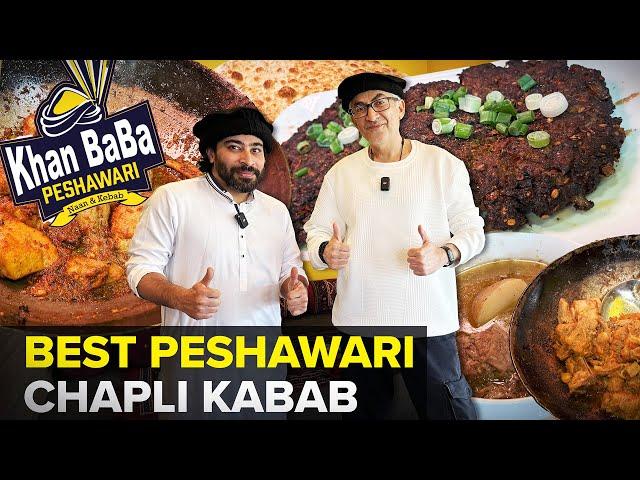 Ridgeway Plaza Mississauga BEST Peshawari CHAPLI KEBAB | Khan Baba |  Street Food PK