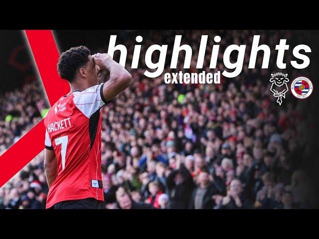 Extended highlights | Lincoln CIty v Reading