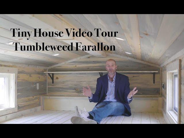 TINY HOUSE VIDEO TOUR of a Brand New 30 ft Tumbleweed Farallon