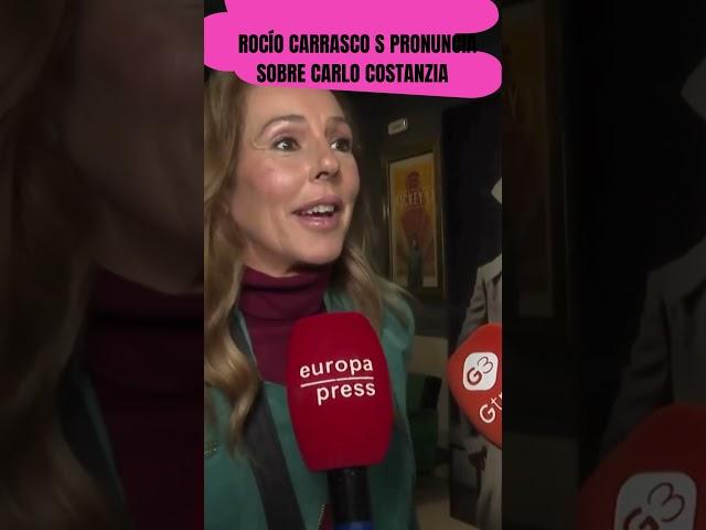  Rocío Carrasco rompe el silencio sobre Carlo Costanzia 