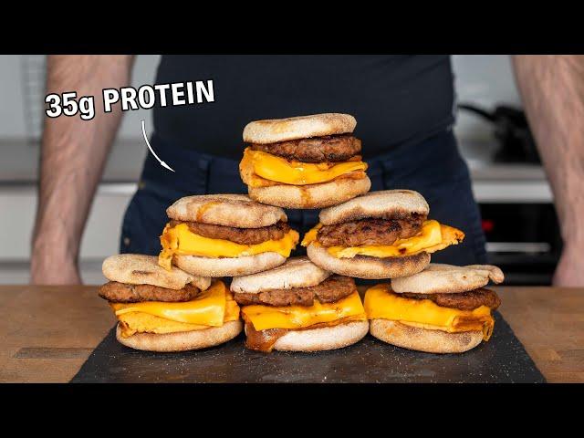 I Made High Protein Egg Mcmuffins To Store In The Freezer