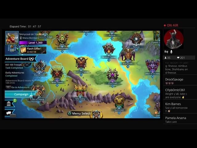 KINGDOM PASS WORTH IT? | Gems of War LIVE STREAM 2021 | The Nexus Journey Event Teams Guild Wars etc
