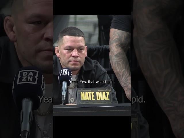 Nate Diaz gets heated with disrespectful Jake Paul employee posing as a reporter #shorts
