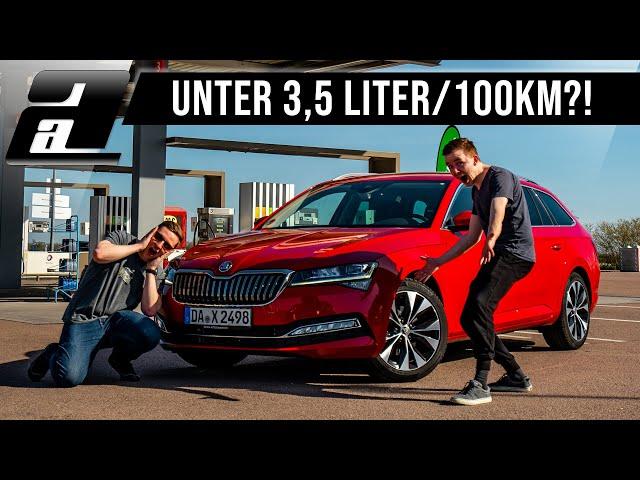 2056km mit EINEM Tank?! | Skoda Superb 2.0 TDI evo Hypermiling 3.0  #superb2020 #skoda #superbcombi