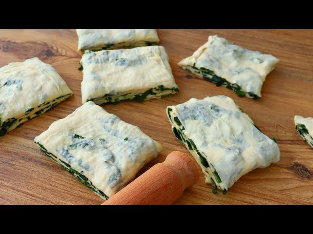 I Give You The Secret Of The Spinach Puff Pastry That My Grandma Has Kept For 40 Years. quick recipe