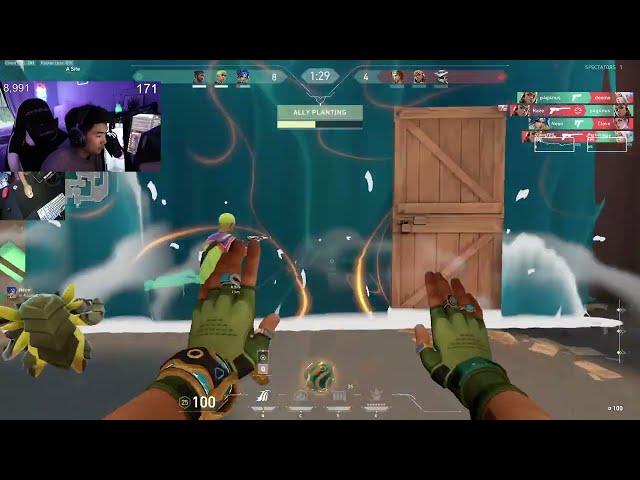 S0M SHOWS HARBOR GAMEPLAY ON BIND MAP! [ VALORANT PRO REPLAYS ]