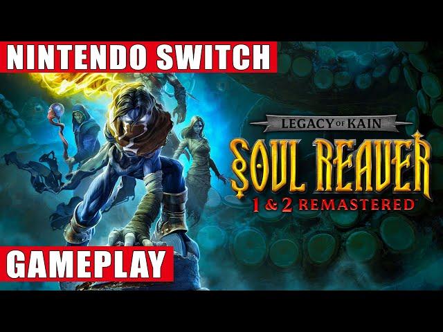 Legacy of Kain: Soul Reaver 1 & 2 Remastered Nintendo Switch Gameplay