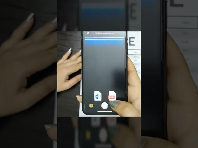 PDF Scan on iPhone SE #2022 #Shorts