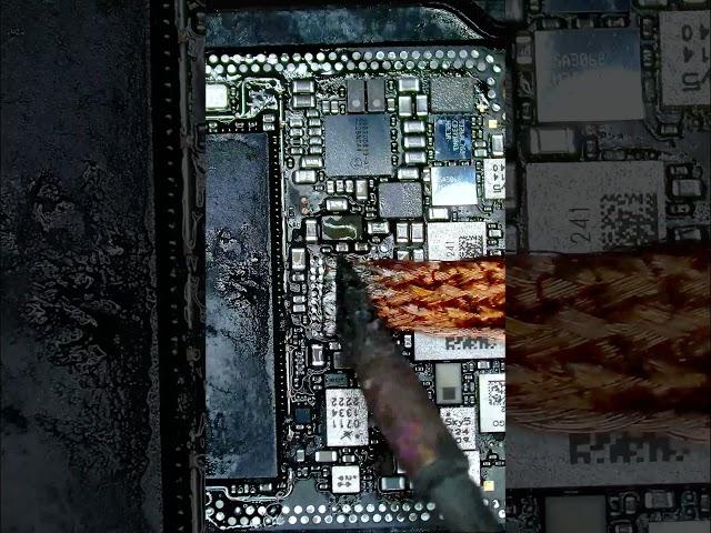 luowei repair engineers solve Apple 14pro max short circuit and not boot #luowei #repairing
