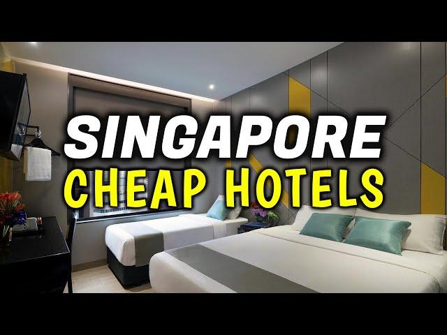 Top 5 Best Budget Cheap Hotels & Accommodation in Singapore