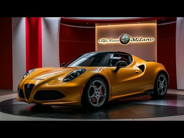 Exclusive First Look! Unveiling the All-New 2025 Alfa Romeo Milano Model - Review Details"3