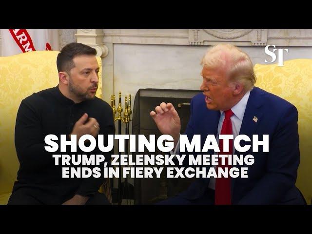 [FULL] 'You're gambling with World War 3!': Trump, Zelensky meeting ends in shouting match