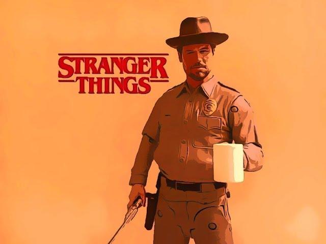 Stranger Things Mcfarlane Toys - HOPPER Action Figure Review!