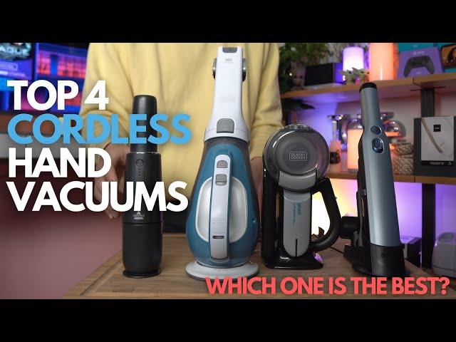 TOP 4 HANDHELD VACS on AMAZON // I compare them for you // Bissell, Shark, Black+Decker