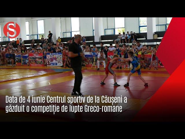 Data de 4 iunie Centrul sportiv de la Căușeni a găzduit o competiție de lupte Greco-romane