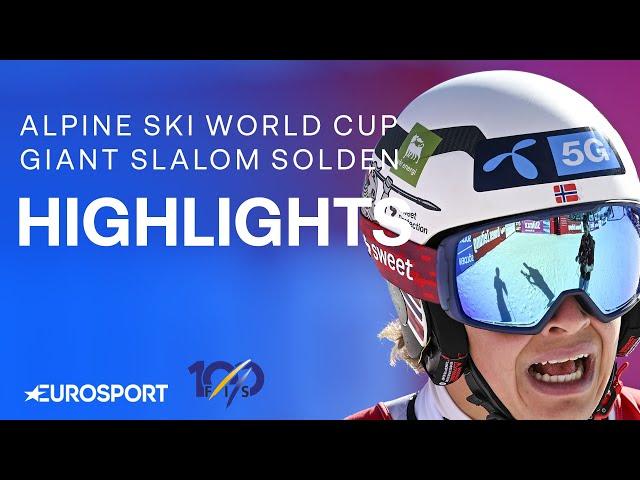 NORWAY 1,2 AND 3!  | Men's Giant Slalom Solden | FIS Alpine Ski World Cup 2024/25 Highlights