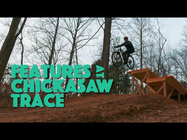 Chickasaw Trace has FEATURES! Let's go ride some.