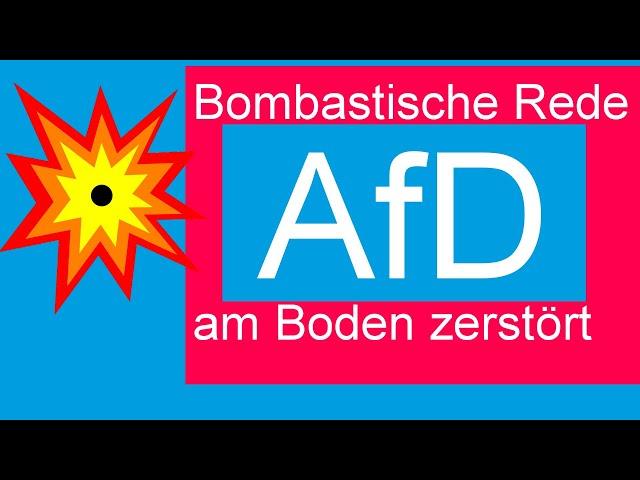 Knut Abraham CSU / CDU  bombt die AfD verbal in die Steinzeit zurück