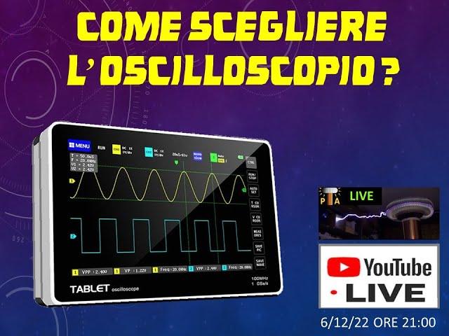 0817: Come scegliere l'oscilloscopio ? FNIRSI 1013D - misure LIVE