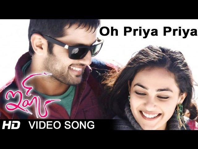 Oh Priya Priya Full Video Song || Ishq Movie || Nitin || Nithya Menon || Anup Rubens