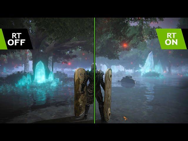 Elden Ring - Ray Tracing On/Off Comparison | RTX 4090 | 4K Graphics/Performance Max Settings