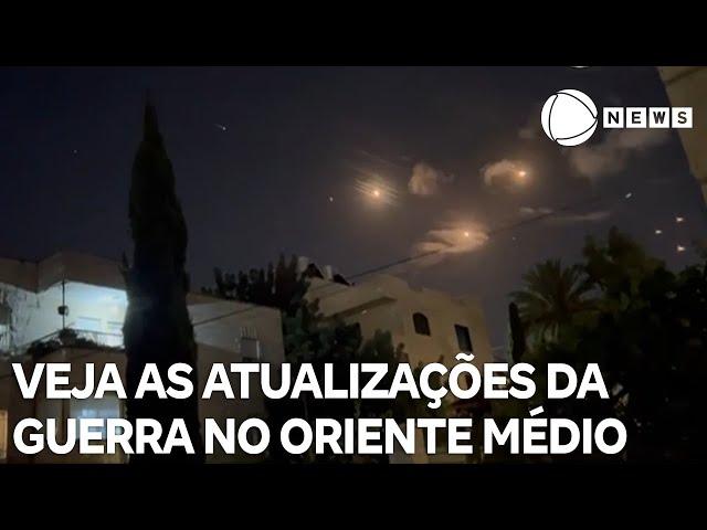 Confira as últimas notícias do conflito no Oriente Médio