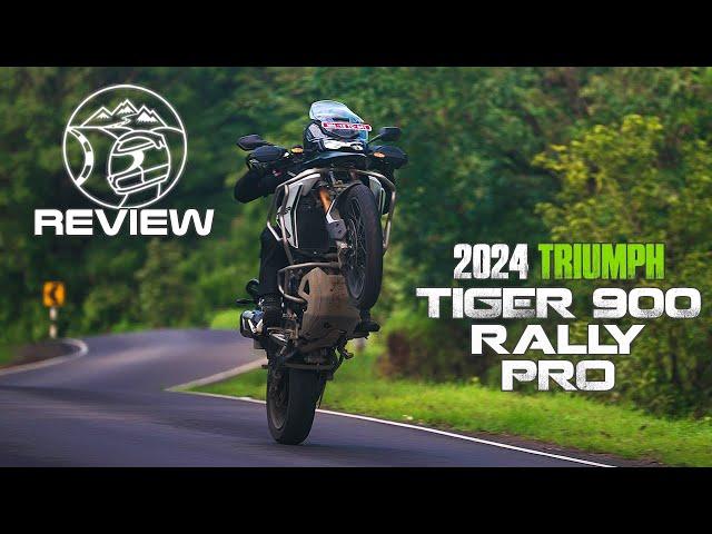 2024 Triumph Tiger 900 Rally Pro Review | Sagar Sheldekar Official