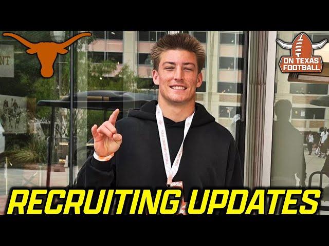 Latest Recruiting Updates | BIG Names on Campus | Texas Longhorns Football