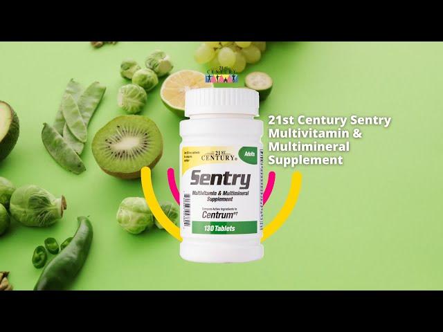 21st Century Healthcare Singapore - Sentry Multivitamin & Multimineral Supplement