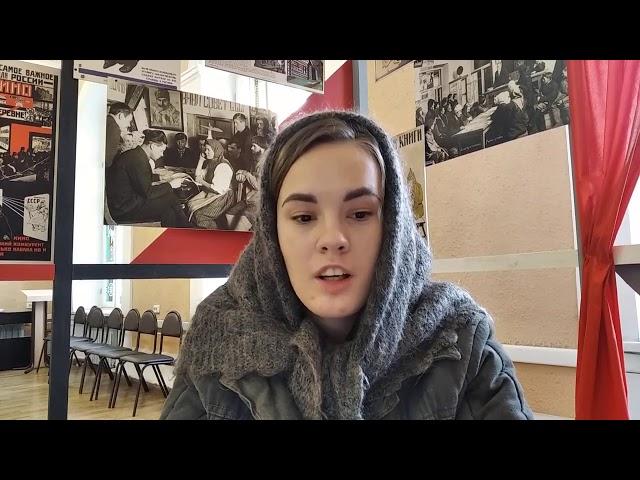 Мария Хоменкова прочитала письмо о любви на войне!