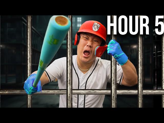 Trapped In A Cage Until We Hit A Home Run!