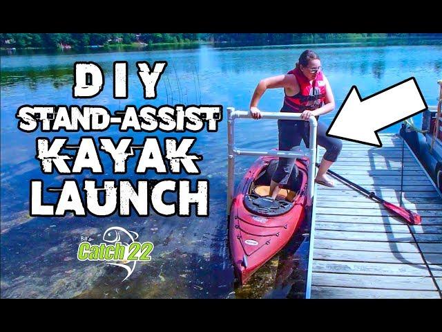 DIY Stand-Assist Kayak Launch