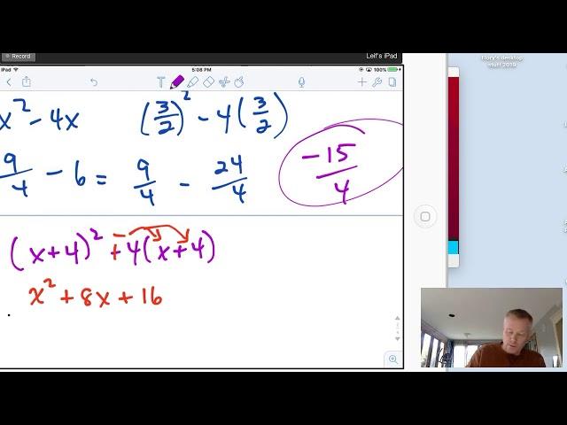 Pre-Calculus Functions