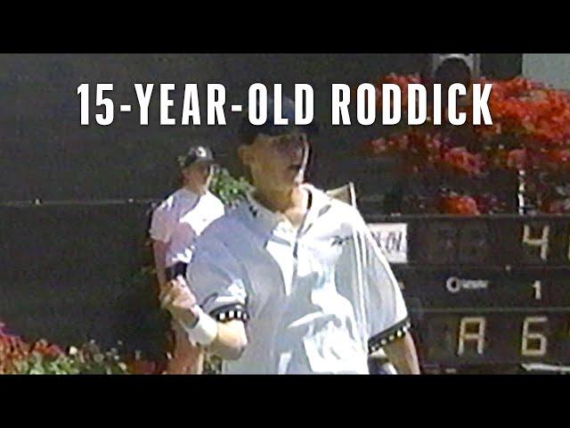 15-Year-Old Andy Roddick vs. 14-Year-Old Alex Bogomolov | Easter Bowl Final