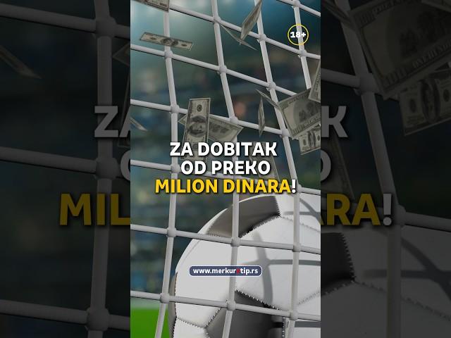 Ono kada dobiješ tiket od MILION DINARA golom u poslednjem minutu meča!  #xtiptiket