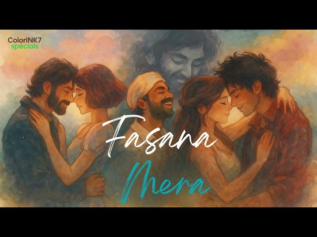 Fasana Mera – Soulful Love Journey | Hindi Song 2025 | Official Audio | #Bollywood  #ColorINK7