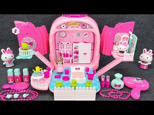 65 Minutes Satisfying with Unboxing Cute Pink Beauty Toy Box, Makeup Toy House ASMR | Review Toys