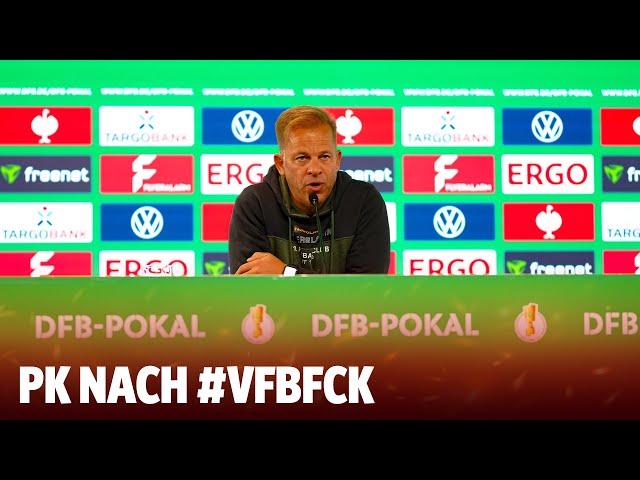 Anfang: "Top-Qualität" | PK nach #VfBFCK