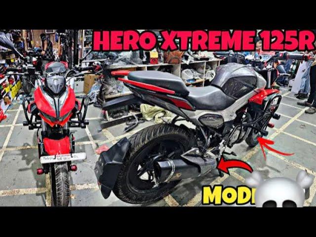 HERO XTREME 125R Beautiful KillerModification | Engine Cowl | Crash G...