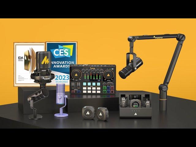 The Best Choice-Global Best Selling Internet Microphone Brand Maono