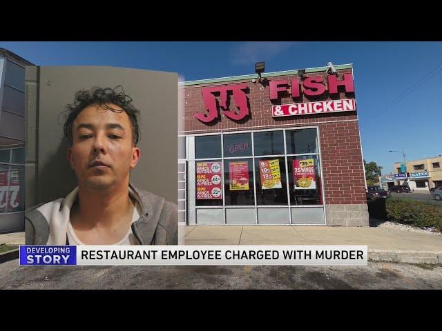 Man charged after 2 men killed by employee at SW Side fast-food restaurant, police say