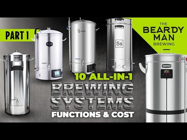 10 All-In-1 Brewing Systems Function & Cost | Part 1