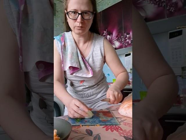 Готовлю простой деревенский завтракподпишись #shorts #сельскаяжизнь #готовимдома